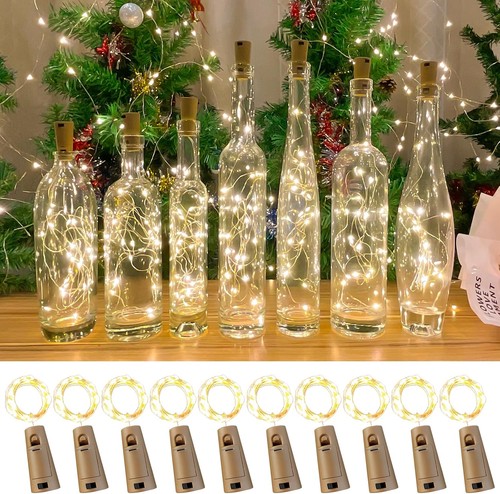 Flaschenlichterkette 10er set - 10er,
