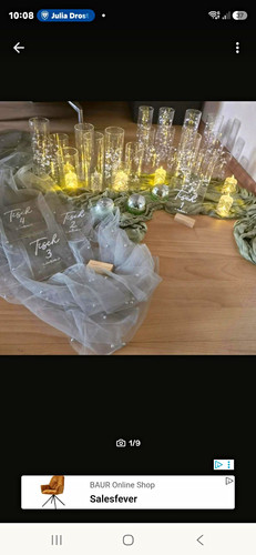Hochzeit tischdeko set - hochzeit, tischdeko-set