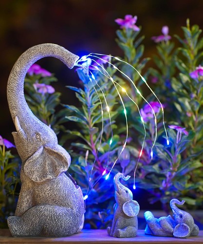 Gartenfiguren elefanten deko - gartenfiguren,