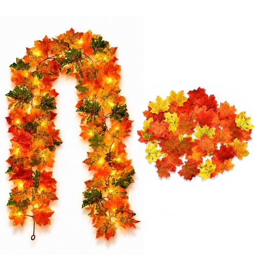 Herbstgirlande led - herbstgirlande,
