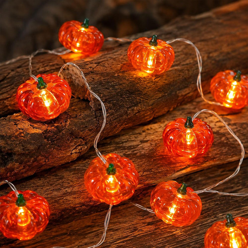 Kürbis lichterkette 20 - lichterkette,, 2m