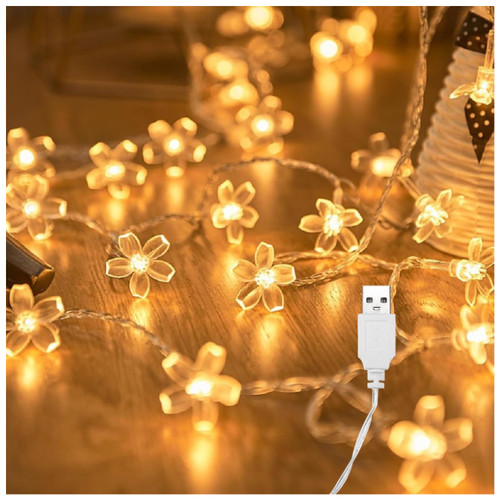 Lichterkette led kirschblüten - lichterkette,