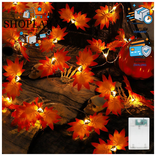Lichterkette led ahornblatt - 20,