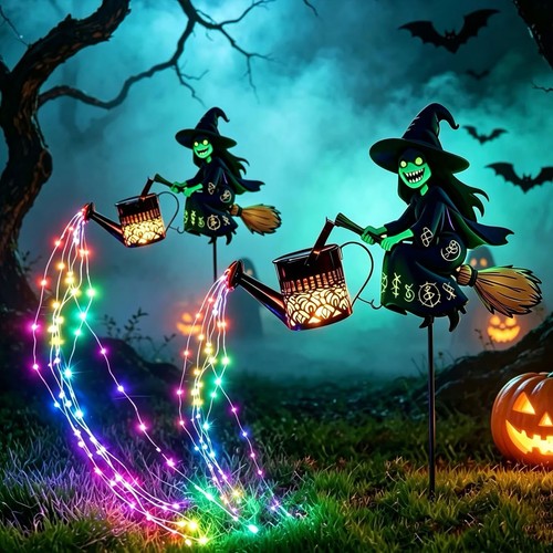 2er halloween solarleuchte - halloween,