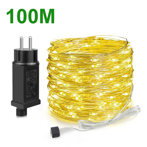 50m 100m led weihnachts - 100m,