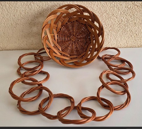 Dekorativer rattan korb - rattan, 15