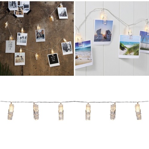 Led foto clip lichterkette mit - led,