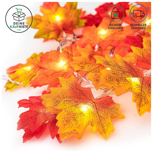 Herbstdekoration ahornblatt - herbstdekoration,