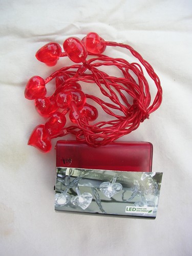 Led herz lichterkette mit - led,