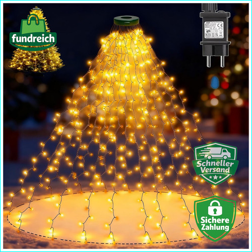 Lichterkette weihnachtsbaum - lichterkette, 2m