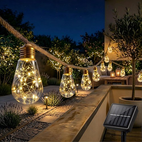 Solar lichterkette outdoor - solar,