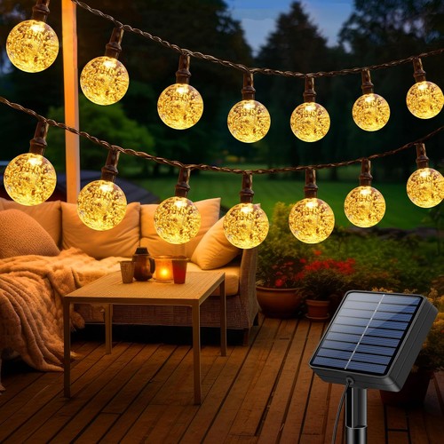 Solar lichterkette außen - solar,