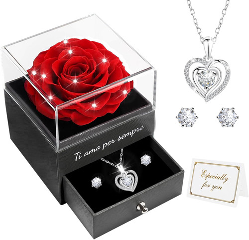 Ewige echte rose mit splitter - echte,