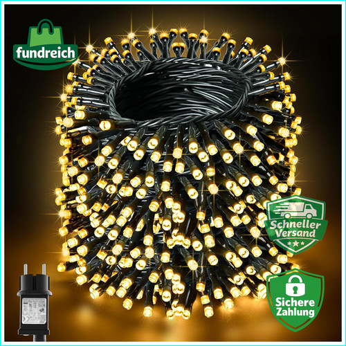 Lichterkette außen 40m 400led - 40m,