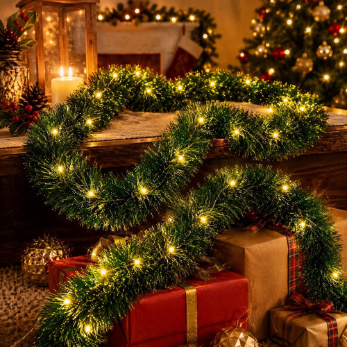 Led weihnachtsgirlande 20 - weihnachtsgirlande,, 3m