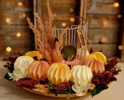 Herbst winter gesteck - herbst,